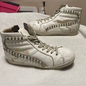 Golden Goose star print GGDB-Slide size 38  women’s 7.5.